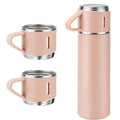 Termo de acero inoxidable + 3 tazas